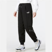 PUMA 彪马 女子 基础系列 针织长裤 675572-01黑色-01 L(165/66A)亚洲码L