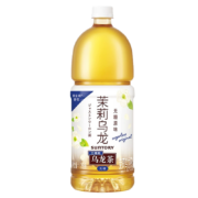 PLUS会员：Suntory 三得利 无糖0脂 茉莉乌龙茶饮料 大容量 1.25L*6瓶 整箱