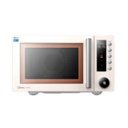 美的（Midea） 变频微波炉烤箱一体机 微波杀菌空气炸家用烘焙不锈钢内胆 23L