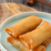老盛昌 早餐面点系列 荠菜猪肉春卷59元6件（ 小笼包 肉包子 馒头 小馄饨等多款任选）