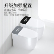 SKJ智能马桶一体式无水压大座圈内置泡沫盾带水箱即热型坐便器-S602 白/高配-自动翻盖/内置泡沫盾