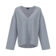 Massimo Dutti 女士V领含羊毛针织衫 06842702802