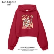 La Chapelle 拉夏贝尔 女士短款印花卫衣 多款可选