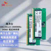 颠覆玩家 海力士 （SK hynix） 五代笔记本内存条 16G（8x2）DDR5 4800