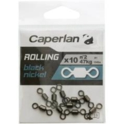 DECATHLON 迪卡侬 8字环八字环快速子线夹连接器转环渔具用品caperlan OVFI