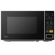 美的（Midea）微波炉  家用小型20升  转盘加热 智能菜单 一键解冻 杀菌电子除味 薄膜按键（M1-L213C）