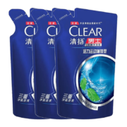 京喜特价APP:清扬 CLEAR 洗发水 活力运动 200g*3袋