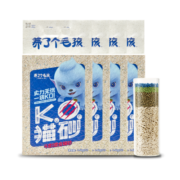 养了个毛孩【KO混合猫砂】猫砂豆腐整箱膨润土除臭7.2斤KO混合猫砂3.6kg袋 【升级款4合1】4包装1箱/共9.6kg