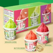 88VIP会员：东北大板 新品缤纷雪泥系列东北大板3联杯多口味装雪糕/雪泥245g/1盒冰淇淋