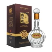 京东百亿补贴:白云边二十年陈酿 浓酱兼香型白酒 45度 500ml 单瓶装 过年送礼