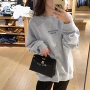 3件59.9 春秋季学生印花复古圆领卫衣女
