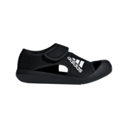 adidas「小浮艇」阿迪达斯AltaVenture男女小童魔术贴包头凉鞋 黑色/白色 29(175mm)