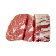 淳鲜四季精选谷饲原切眼肉牛排1kg/4-5片 安格斯牛 冷冻牛肉煎烤生鲜