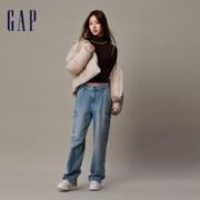 Gap 盖璞 女装冬新款连帽立领发热面包服羽绒服外套842648