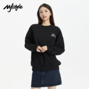 MJ STYLE MJstyle秋冬基础纯色加厚保暖宽松显瘦百搭卫衣女-822181155