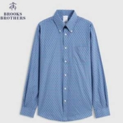 Brooks Brothers 布克兄弟  男士纯棉个性印花长袖衬衫