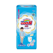 大王GOO.N维E拉拉裤 小短裤婴儿训练裤成长裤吸水尿不湿学步裤尿片 【新装】拉拉裤XL44片(12-17kg)