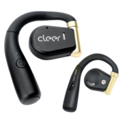 cleer【半佛推荐】ARC音弧骨传导升级不入耳开放式无线蓝牙耳机生日新年礼物 黑金色【续航18H升级款】