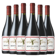 MONTES智利进口红酒 蒙特斯欧法系列葡萄酒750ml 欧法西拉整箱6支装
