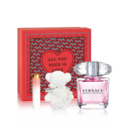 范思哲（VERSACE）香水礼盒 晶钻女士淡香水30ml 情人节礼物生日礼物送女友