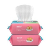 可用签到红包 手口专用带盖婴儿湿巾大包100抽