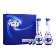 洋河梦之蓝M3  52度 500ml*2瓶 礼盒装 绵柔浓香型白酒