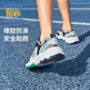 SKECHERS 斯凯奇 儿童体训鞋春秋男女童旋钮扣运动鞋防滑舒适休闲鞋