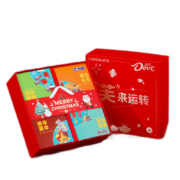 德芙（Dove）巧克力礼盒装 425g *4件