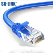 需首单、Plus会员:SK-LINK 六类网线 CAT6类高速千兆网络跳线 2米
