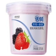 京东百亿补贴：新希望 活润大果粒 草莓+桑葚 370g*2