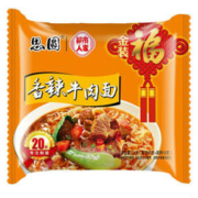 思圆 红烧香辣牛肉方便面袋装泡面冲泡宿舍免煮速食食品批发 2袋