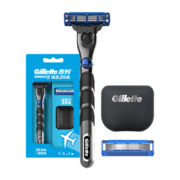 京东百亿补贴：Gillette 吉列 剃须刀 锋速三突破 1刀架 2刀头 +刀盒张