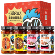 京东百亿补贴：吉香居 辣椒酱 暴下饭牛肉辣酱礼盒  200g*4瓶
