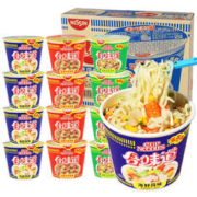 CUP NOODLES 合味道 方便面组合装 3口味 12杯（海鲜风味4杯+五香牛肉风味4杯+猪骨浓汤