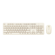 CHERRY樱桃 DW2300 键鼠套装 键盘鼠标 无线键鼠套装 电脑无线键盘 商务办公家用 全尺寸简洁轻薄 复古白