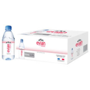 88VIP会员：evian 依云 法国进口Evian/依云饮用天然矿泉水纯净水330ml*24*2箱高端硬瓶版
