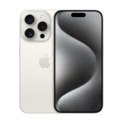 Apple 苹果 iPhone 15 Pro 5G智能手机 256GB 白色钛金属