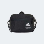 adidas 阿迪达斯 男女运动斜挎背包 HB1312 黑色