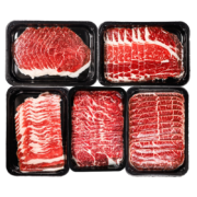 京东百亿补贴:绿之邦（Luzhibang）原切牛肉片澳洲肥牛卷 M3牛肉片-800g/4盒