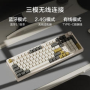 京东京造 JZ990蓝牙机械键盘99键茶轴有无线键盘单模/双模/三模
