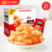 WeiLong 卫龙 辣条魔芋爽 香辣20小包+赠1包小魔女478g