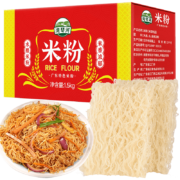 需首单、Plus会员:湾琴河 广东米粉1500g 手工米粉米线
