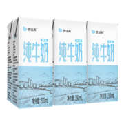 Plus会员:倍佳希脱脂纯牛奶200mlx6盒