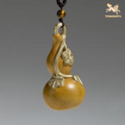 铜师傅 《福禄（葫芦）》铜挂件 铜葫芦桌面摆件