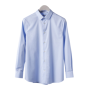 威可多（VICUTU）新疆棉灰色男士舒适长袖衬衫格雷系商务百搭棉质衬衣VBW88351401 免烫-蓝色 170/92B