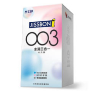 jissbon 杰士邦 003水润三合一 安全套 16只（003至薄至润*10+003玻尿酸*3+零感颗粒*3）