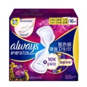 plus会员：whisper 护舒宝 欧美进口液体卫生巾幻彩日用240mm*16片淡香型清新净味*3件