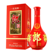 郎酒 红花郎十（10）第四代 陈酿  53度 酱香型白酒 53度 500mL 1瓶 单支（无礼袋）