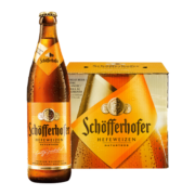 星琥 （Schofferhofer）小麦啤酒500ml*12瓶 整箱装 德国原装进口