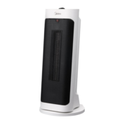 美的（Midea）取暖器家用暖风机小型电暖器立式电暖气电暖风卧室摇头热风机电热风扇办公室暖脚神器 HFY20J【店铺优选】